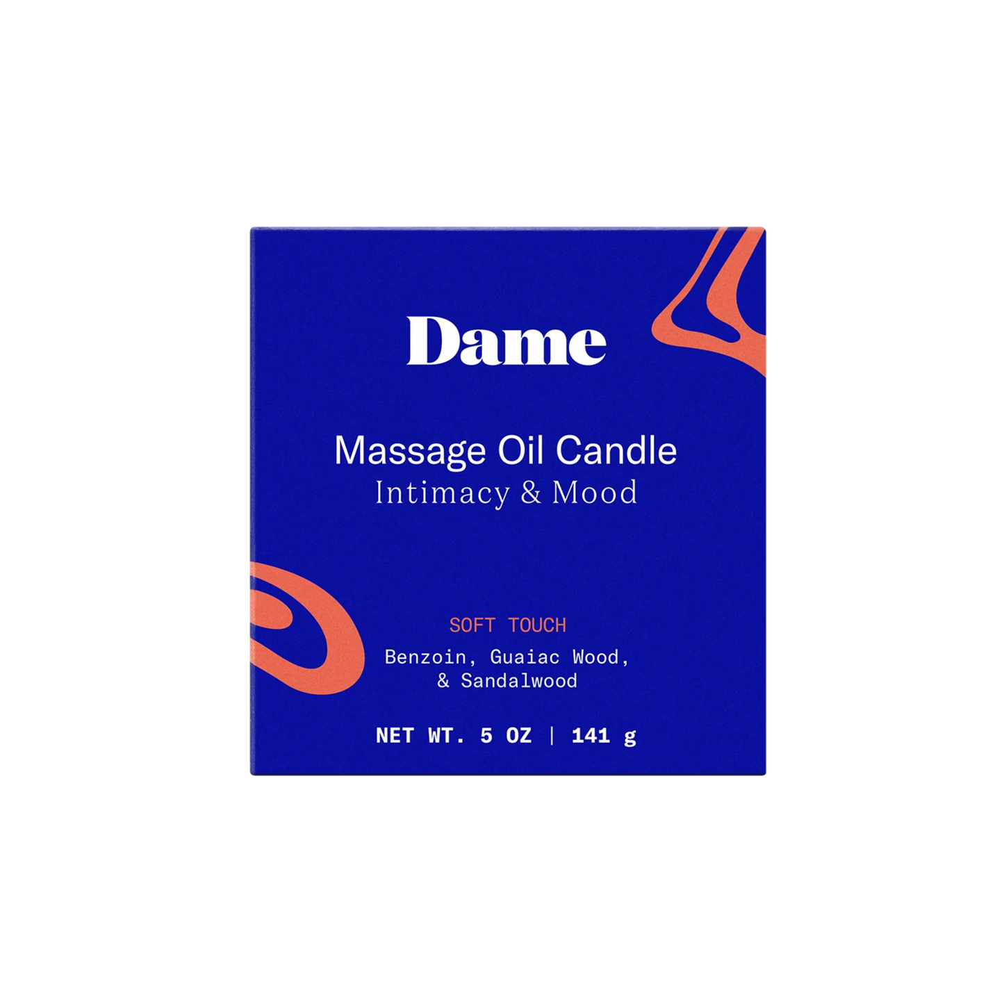 Massage Oil Candle in Soft Touch