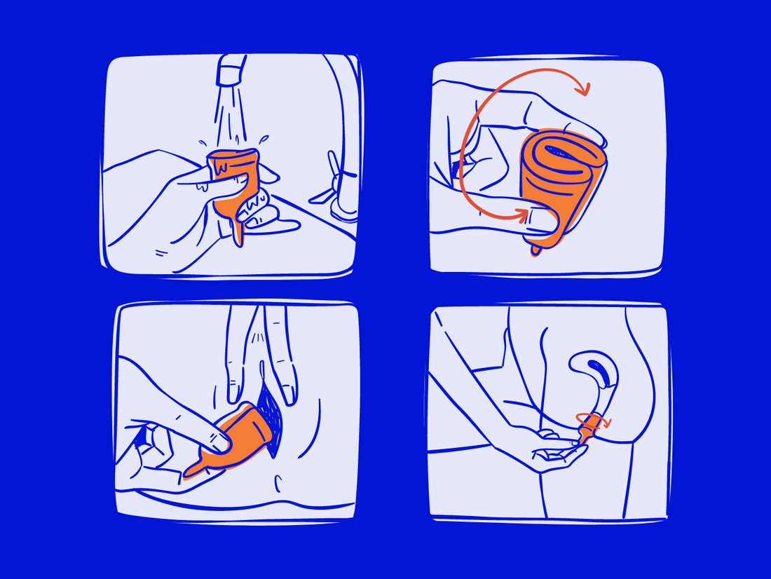 How To Insert a Menstrual Cup