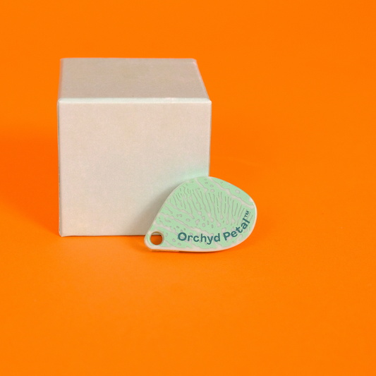 Orchyd Petal Keychain